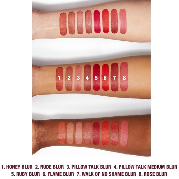 🌹Charlotte Tilbury Airbrush Flawless Matte Lip Blur Liquid Lipstick - Rose Blur - Picture 5 of 7